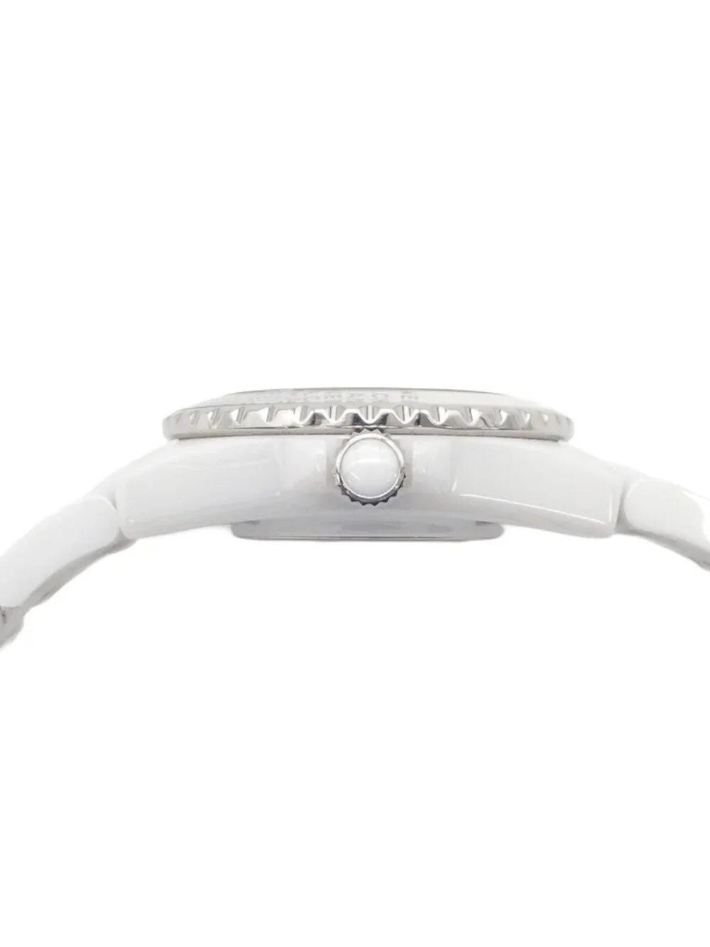 Chanel Wanted de Chanel White Ceramic SS Watch Battery Powered Quartz